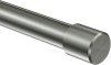Endstücke Casa (Kappe) Edelstahl-Optik für Gardinenstangen 16 mm Ø (2 Stück) 