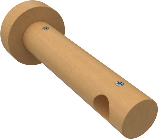 Gardinenstange Holz 16 mm Ø ADRIAN - Pin Buche lackiert