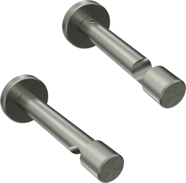 Gardinenstange Edelstahl-Optik 16 mm Ø SINUX - Casa