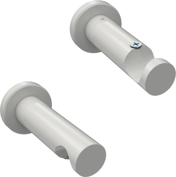 Gardinenstange Metall 20 mm Ø PLATON - Santo Weiß