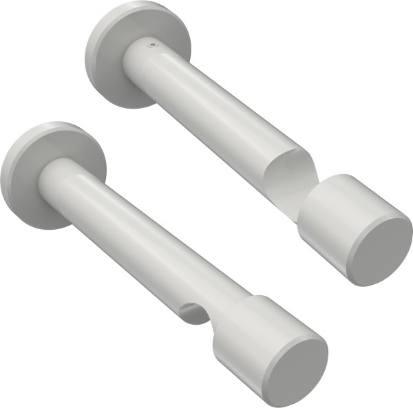 Gardinenstange Metall 20 mm Ø PRESTIGE - Santo Weiß