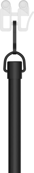 Schleuderstab mit Griff Aluminium SIMPLY Schwarz