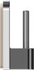 Klebehaken Chrom für Vitragestangen (4 Stück) 