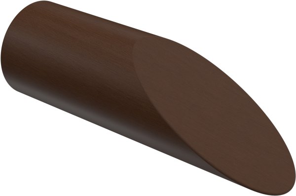 Gardinenstange Holz 16 mm Ø ADRIAN - Franca Nussbaum lackiert