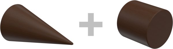 Gardinenstange Holz 16 mm Ø 2-läufig ADRIAN - Holly Nussbaum lackiert