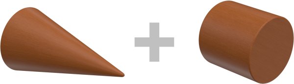 Gardinenstange Holz 16 mm Ø 2-läufig ADRIAN - Holly Kirschbaum lackiert