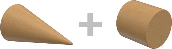 Gardinenstange Holz 16 mm Ø 2-läufig ADRIAN - Holly Buche lackiert