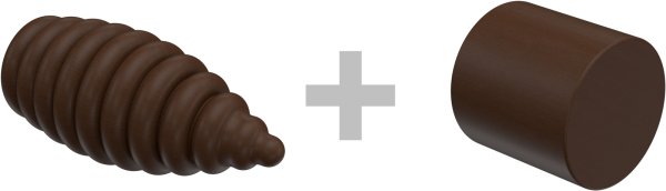 Gardinenstange Holz 16 mm Ø 2-läufig ADRIAN - Asta Nussbaum lackiert