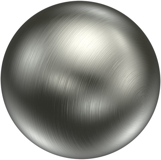 Gardinenstange Edelstahl-Optik 16 mm Ø SINUX - Puros