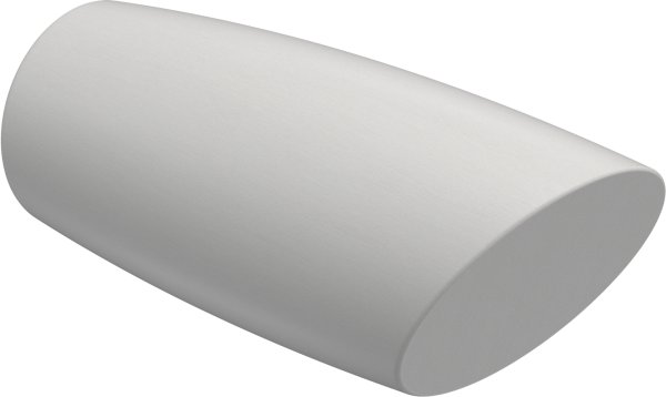 Gardinenstange Metall / Holz 20 mm Ø TALENA - Etta Weiß lackiert