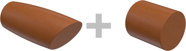 Gardinenstange Holz 20 mm Ø 2-läufig TALENA - Etta Kirschbaum lackiert