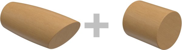 Gardinenstange Holz 20 mm Ø 2-läufig TALENA - Etta Buche lackiert