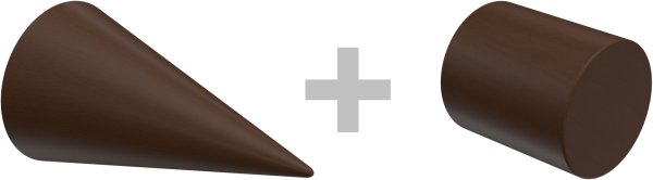 Gardinenstange Holz 20 mm Ø 2-läufig TALENA - Siveo Nussbaum lackiert