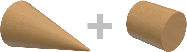 Gardinenstange Holz 20 mm Ø 2-läufig TALENA - Siveo Buche lackiert