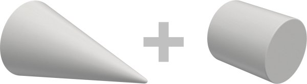 Innenlauf Gardinenstange Aluminium / Holz 20 mm Ø 2-läufig TALENT - Siveo Schwarz / Weiß lackiert