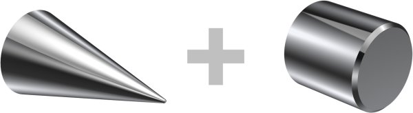 Rundrohr-Innenlauf Gardinenstange Aluminium / Metall 20 mm Ø 2-läufig PRESTIGE - Savio Chrom