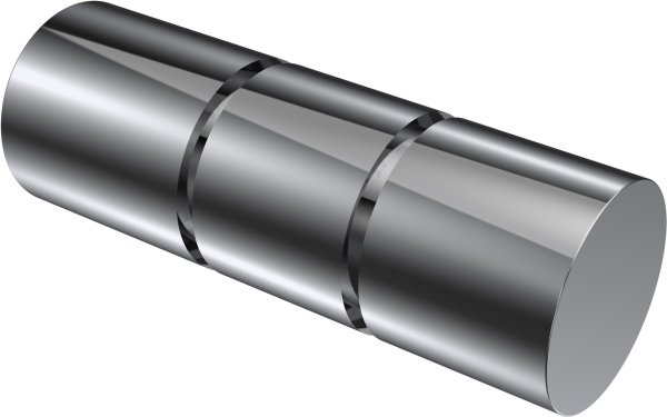 Gardinenstange Metall 20 mm Ø PRESTIGE - Elanto Chrom