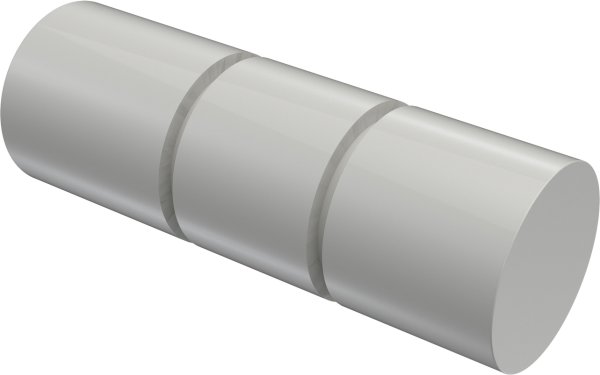 Gardinenstange Metall 20 mm Ø PRESTIGE - Elanto Weiß