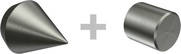 Gardinenstange Edelstahl 20 mm Ø 2-läufig TREND - Sirius