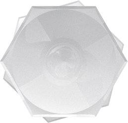 Faltenstecker für Gardinen / Feinstores Kunststoff Glasklar (50 Stück)