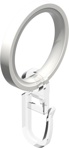 Gardinenstange Metall 20 mm Ø PRESTIGE - Santo Weiß