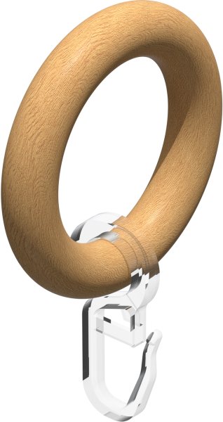 Gardinenstange Holz 20 mm Ø TALENA - Feta Buche lackiert