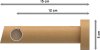 Gardinenstange Holz 20 mm Ø TALENA - Etta Buche lackiert 100 cm