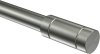 Endstücke Jolly (Rillenzylinder) Edelstahl für Gardinenstangen 16 mm Ø (2 Stück) 