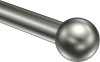Endstücke Puros (Kugel) Edelstahl für Gardinenstangen 16 mm Ø (2 Stück) 