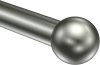 Endstücke Luino (Kugel) Edelstahl für Gardinenstangen 20 mm Ø (2 Stück) 