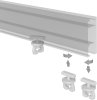 Gardinen-Feststeller / Gardinenstopper für Innenlaufstangen / Gardinenschienen (2 Stück) 
