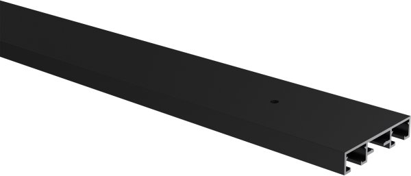 Gardinenschiene Aluminium 2-läufig PRIMAX Schwarz