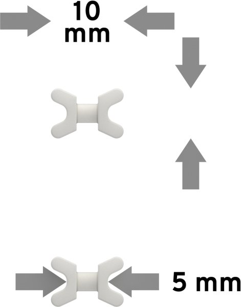 X-Gleiter Kunststoff für Paneelwagen Universal Easyslide (2 Stück)