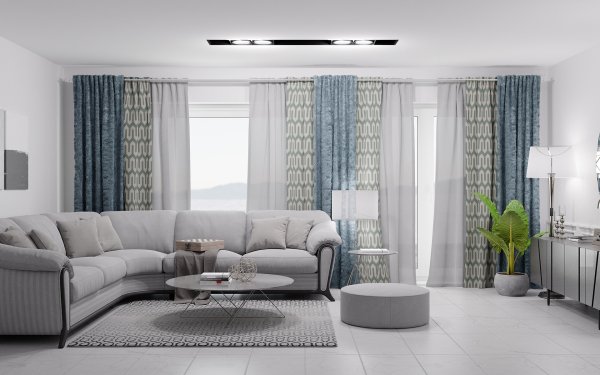 Schlaufenschal Dessin Liora Fb. 40, 140x245 cm