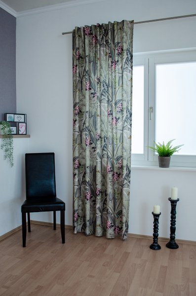 Schlaufenschal Dessin Calla Fb. 80, 140x245 cm