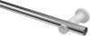 Gardinenstange Metall 20 mm Ø PLATON - Verano Chrom / Schwarz (ohne Ringe) 100 cm