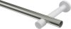 Gardinenstange Edelstahl-Optik 20 mm Ø PRESTIGE - Zoena (ohne Ringe) 100 cm