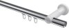 Gardinenstange Metall 20 mm Ø PLATON - Elanto Chrom / Schwarz 100 cm