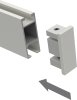 Endstücke Paxo (Kappe) Weiß für Innenlaufstangen 14x35 mm (2 Stück) 