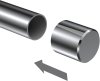 Endstücke Santo (Kappe) Chrom für Gardinenstangen 20 mm Ø (2 Stück) 