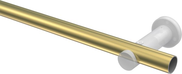 Gardinenstange Messing-Optik 20 mm Ø PLATON - Santo (ohne Ringe)