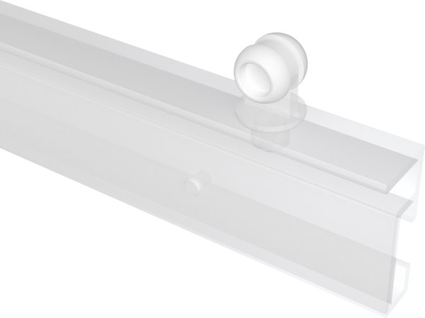 Gardinenrollen Kunststoff für Paneelwagen Universal Easyslide (2 Stück)