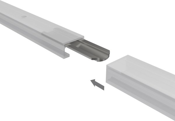 Schienenverbinder für Gardinenschienen PRIMAX (2 Stück)