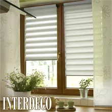 Günstige Doppelrollos für den Sichtschutz.