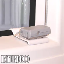 Glasclip - Plissees im Fensterfalz einklemmen