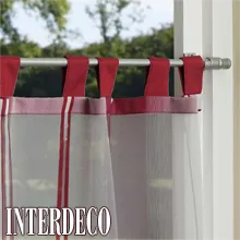 Caféhausstangen als ausziehbare Scheibenstangen.