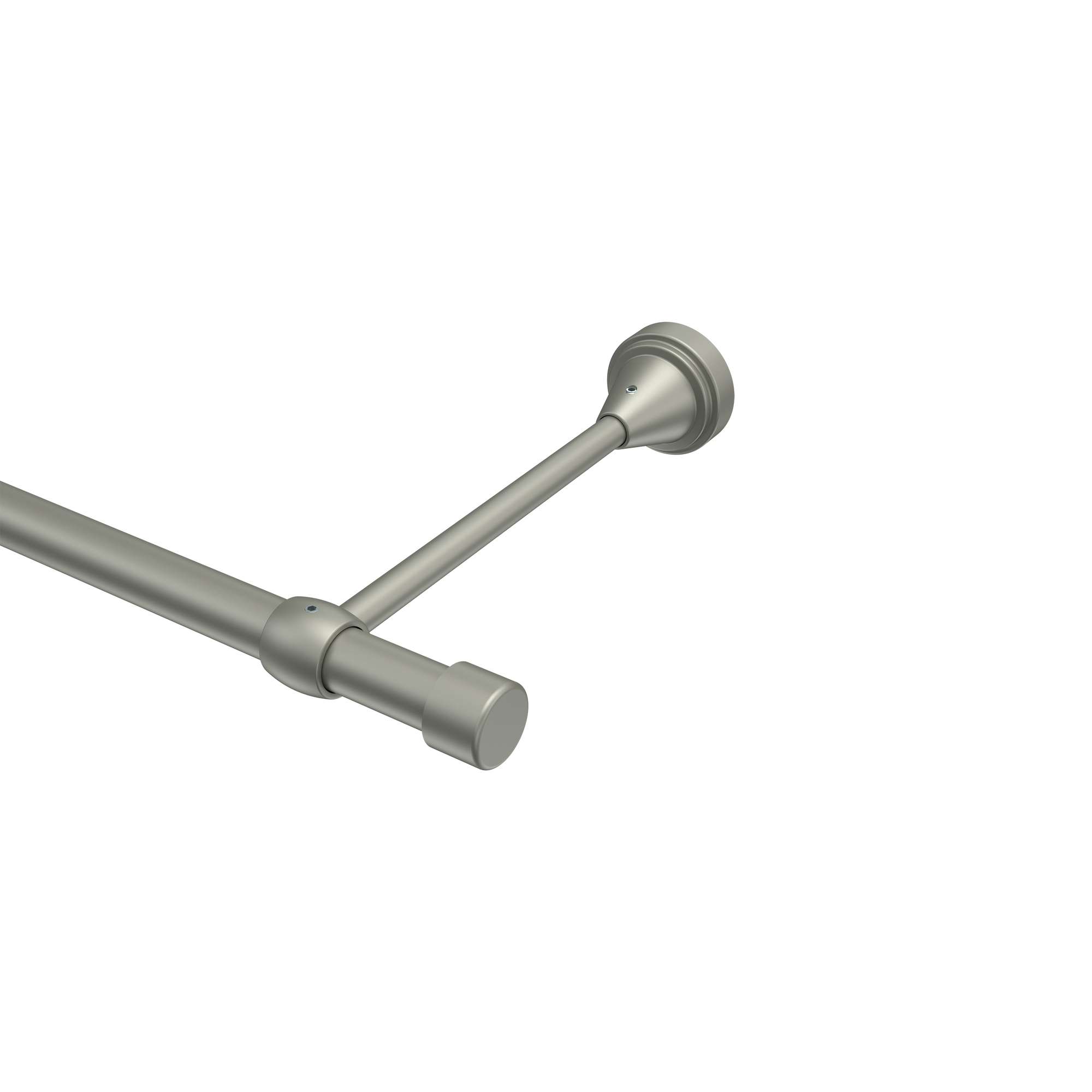 Gardinenstange Chrom matt, Metall 16 mm Ø Primus Lucan