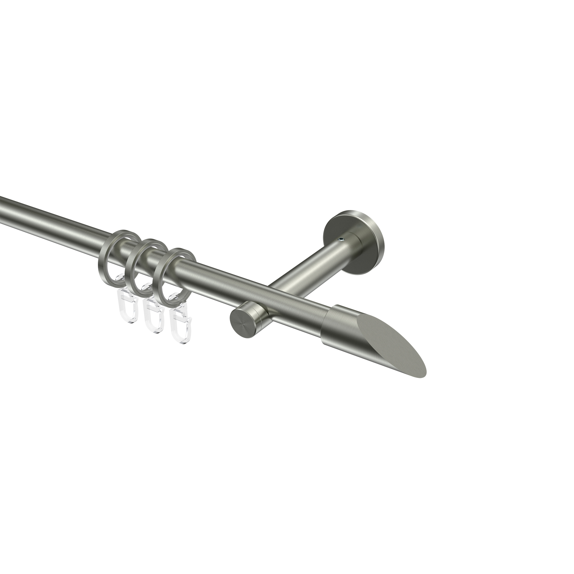 Vorhangstange Edelstahl V2A 16 mm Ø Enorma Santoni