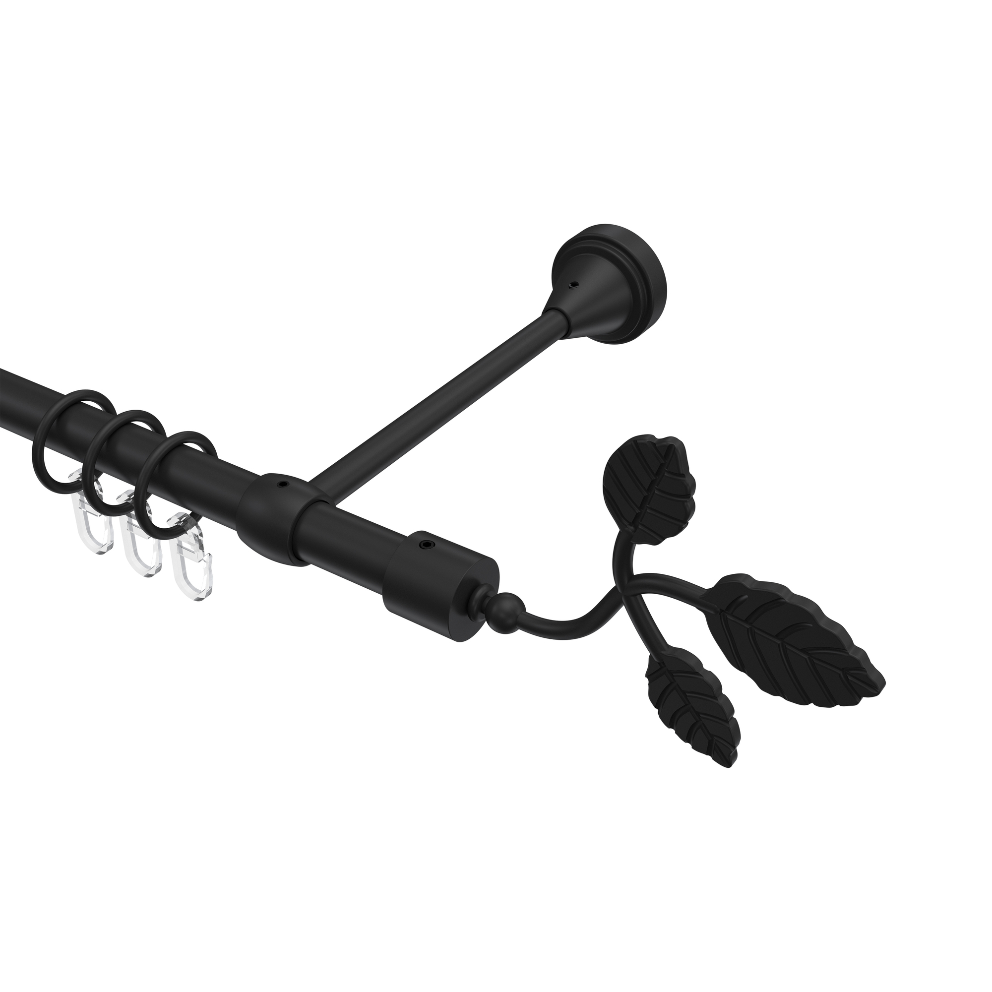 Gardinenstange Schwarz 16 mm Ø Primus Alessia