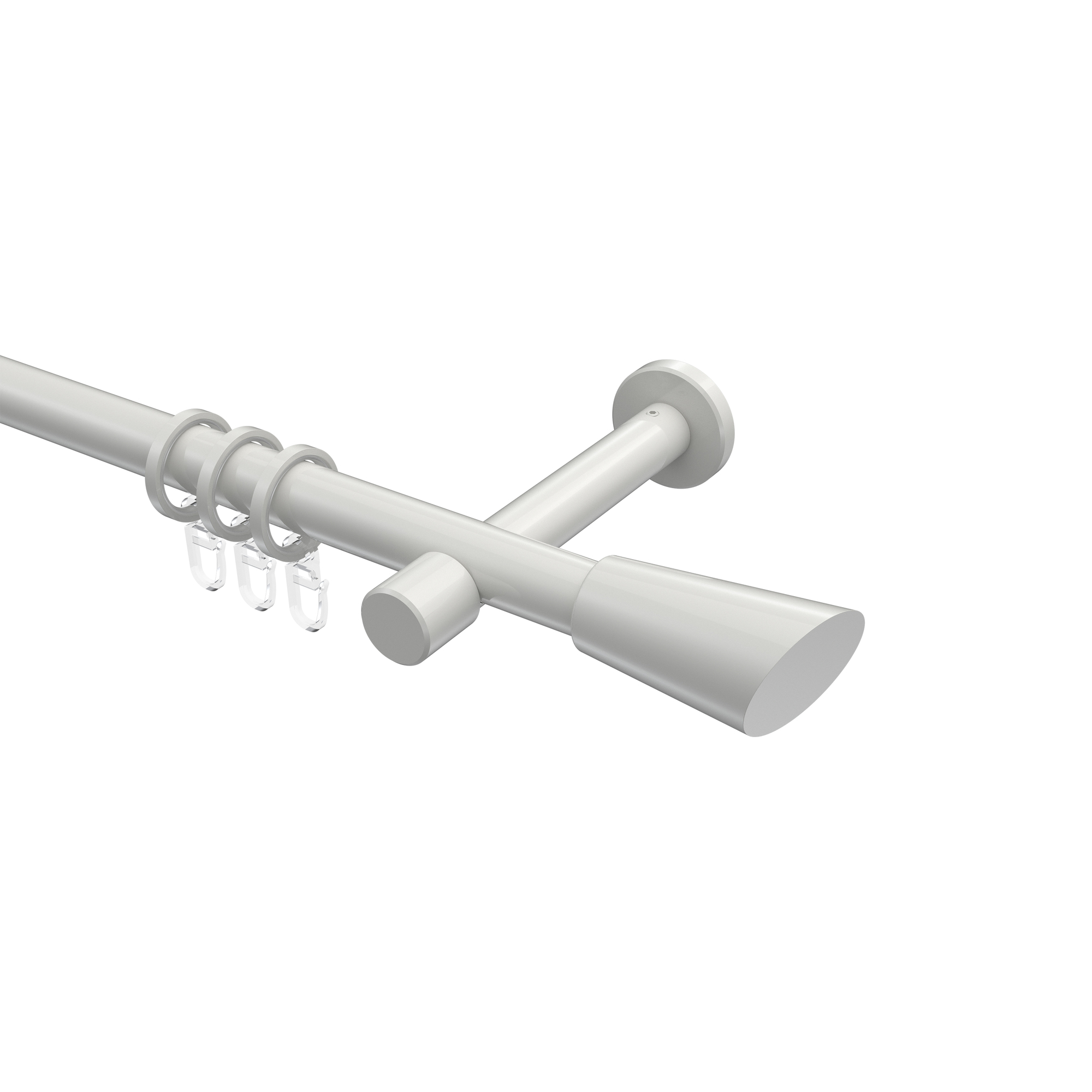 Stilgarnituren Weiß, Metall 20 mm Ø Prestige Bento